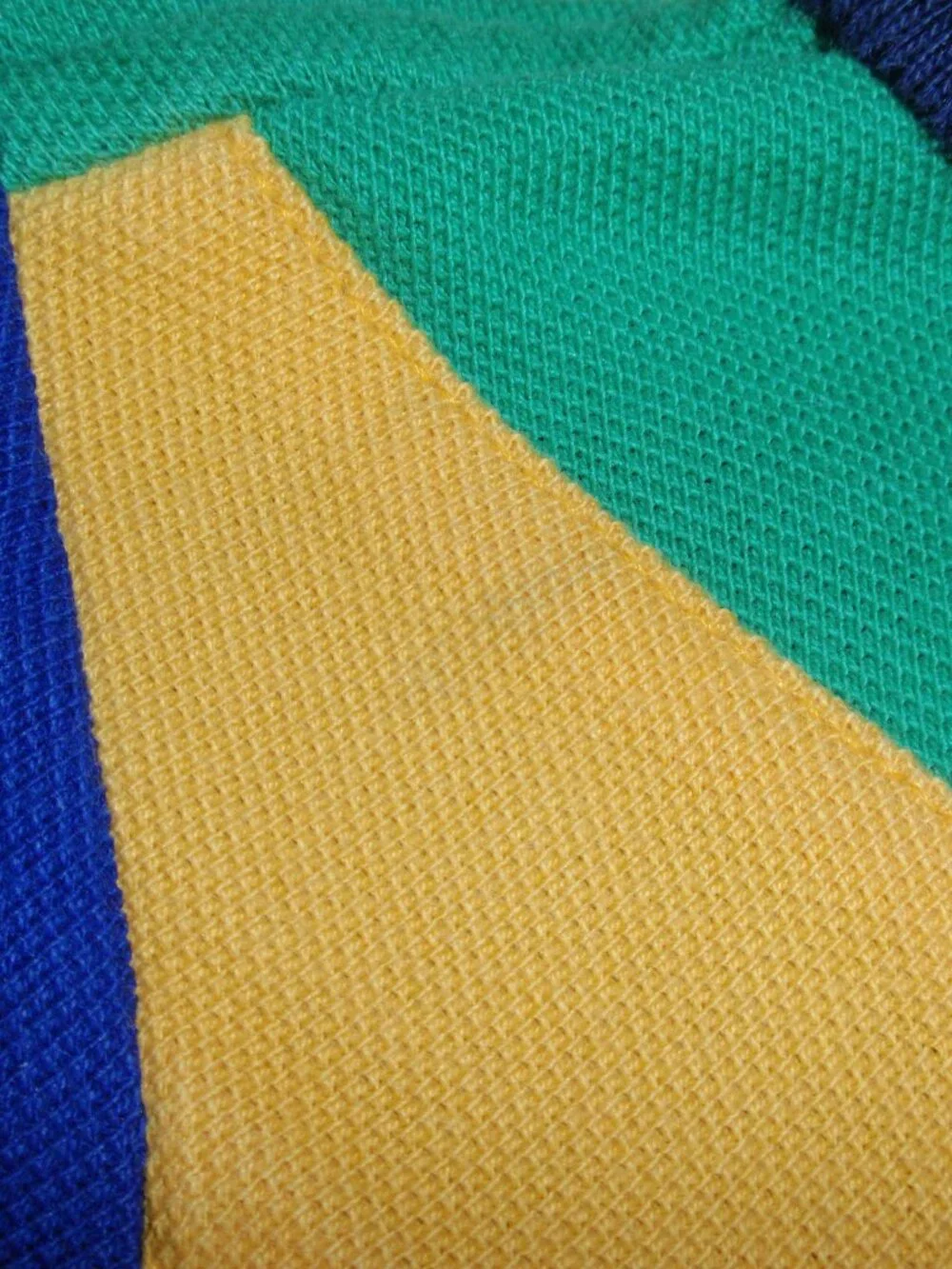 Lot of 2 Ralph Lauren Bear Colorblock Short Sleeve Pique Polos Sz 18m 2t